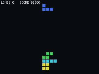 Falling-block puzzle