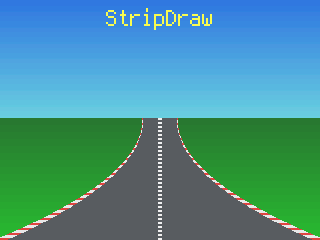 StripDraw scanline road