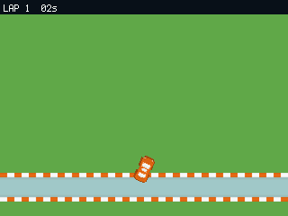 Top-down racer